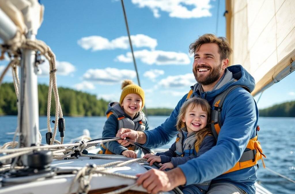 Mazury na pokładzie: jak przygotować się na rejs z dziećmi.