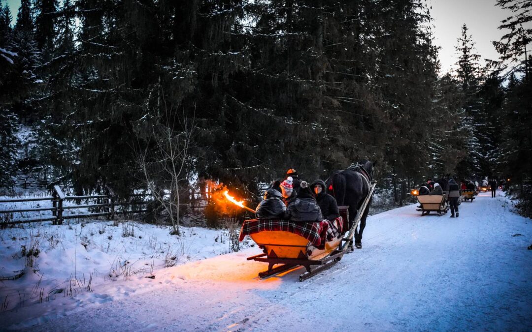 Wieczorny kulig w Zakopanem – niezapomniana zimowa atrakcja
