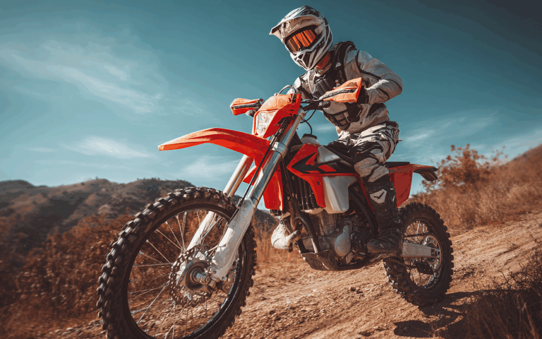 Lekki motocykl na start i w teren: cross 125