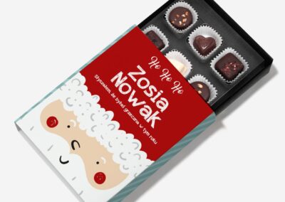 Czekoladki na Mikołajki HO HO HO
