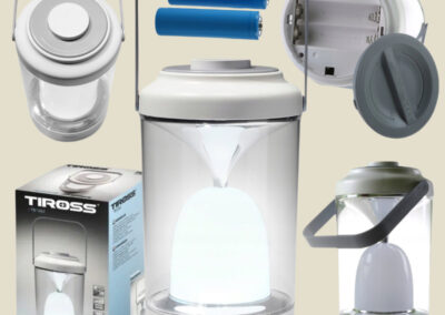 Lampa kempingowa akumulatorowa