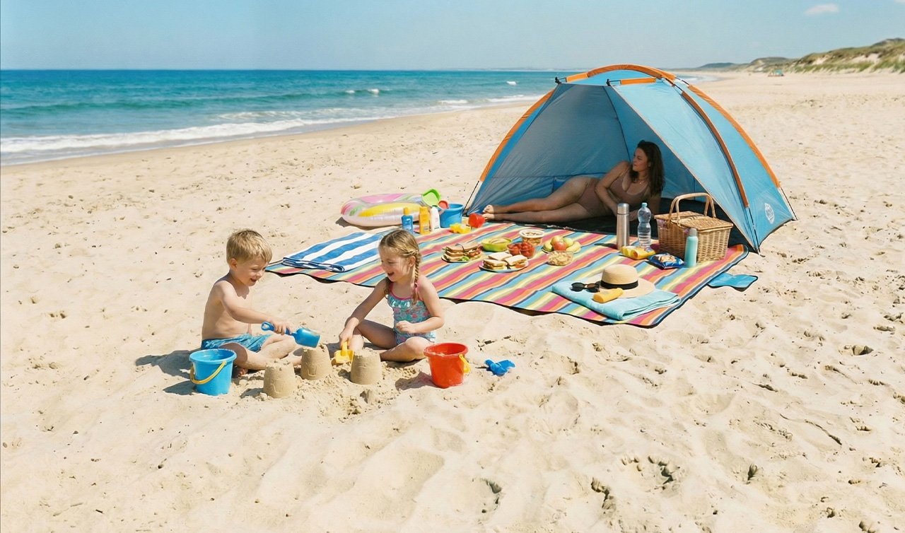 namiot plażowy