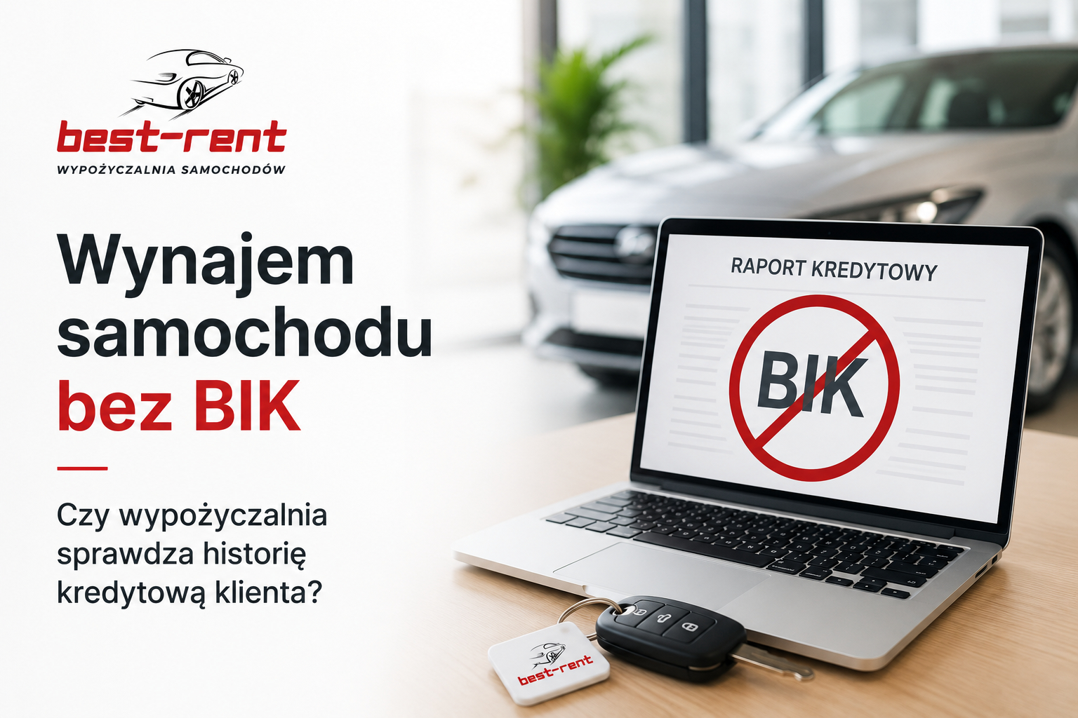Wynajem samochodu bez BIK – czy wypożyczalnia sprawdza historię kredytową klienta