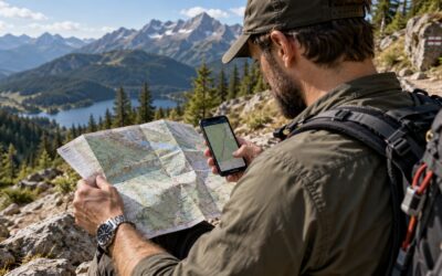 Jak korzystać z mapy i GPS podczas pieszej wędrówki? Czas nadal ma znaczenie